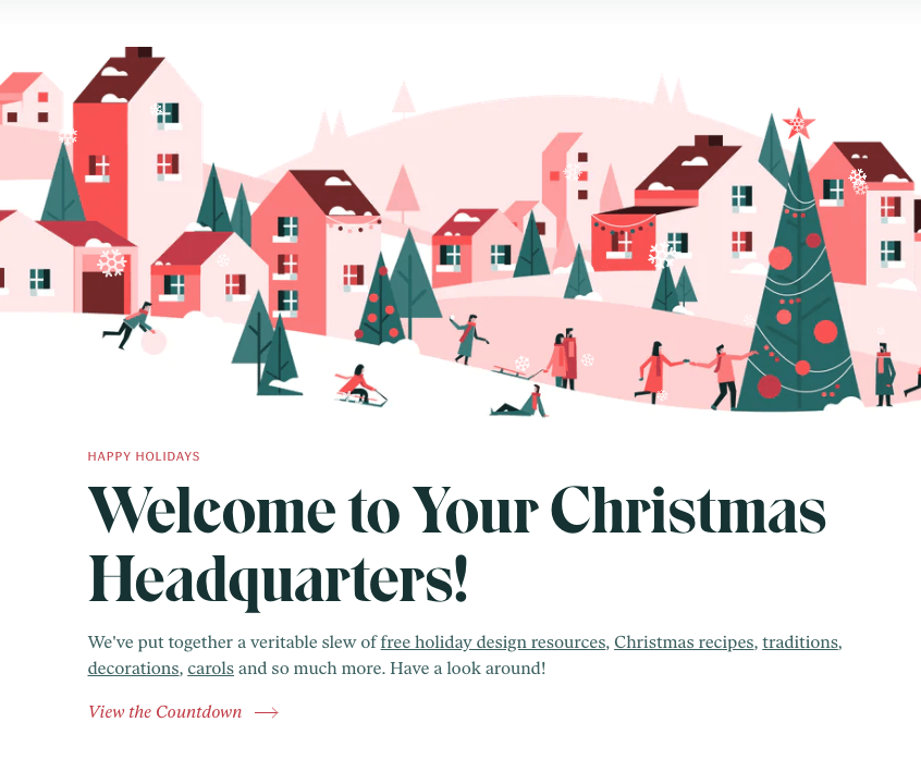 5 Unique Christmas Websites With A Design Twist – 8bitstudio